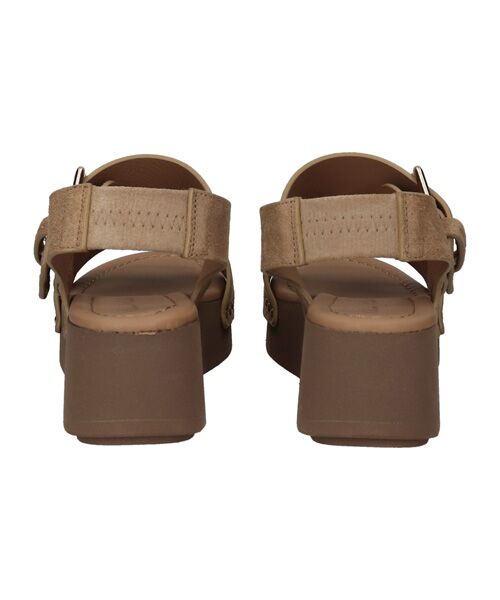 INTER-CHAUSSURES / インター ショシュール サンダル | 【Claire Charlotte】厚底スエードサンダル | 詳細3