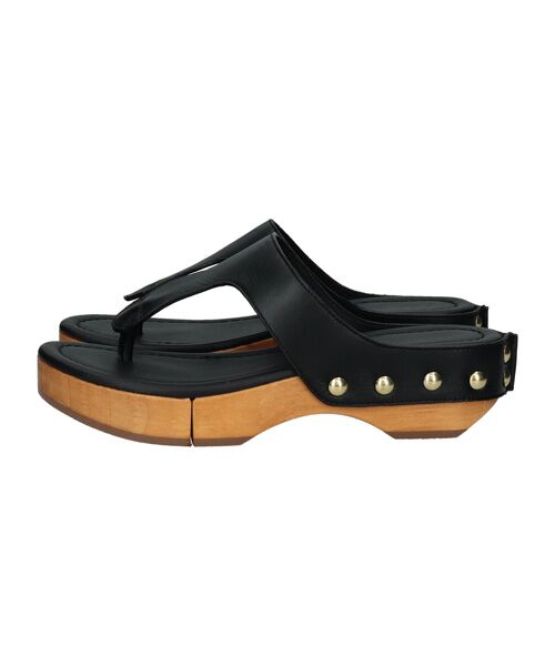 INTER-CHAUSSURES / インター ショシュール サンダル | 【Claire Charlotte】レザートングサボサンダル | 詳細2