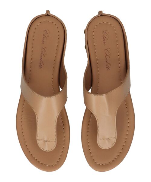 INTER-CHAUSSURES / インター ショシュール サンダル | 【Claire Charlotte】レザートングサボサンダル | 詳細10