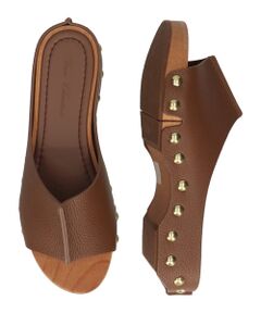 INTER-CHAUSSURES / インター ショシュール サンダル | 【Claire Charlotte】ローヒールサボミュールサンダル