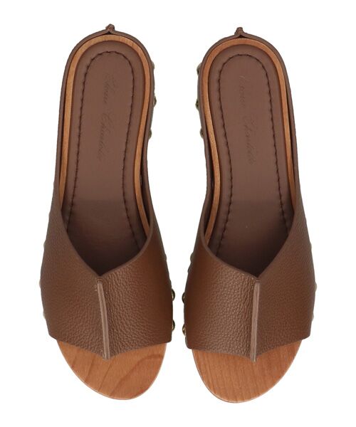 INTER-CHAUSSURES / インター ショシュール サンダル | 【Claire Charlotte】ローヒールサボミュールサンダル | 詳細11