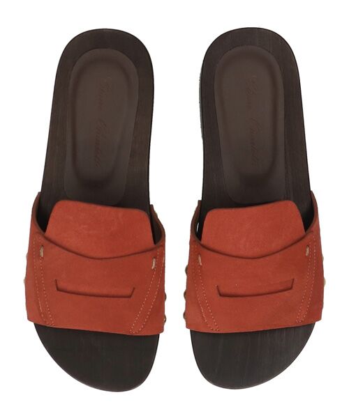 INTER-CHAUSSURES / インター ショシュール サンダル | 【Claire Charlotte】レザースライドサボサンダル | 詳細10