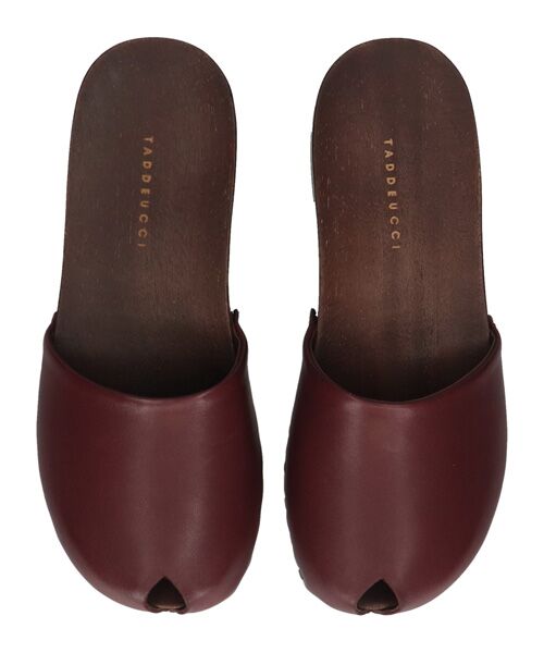 INTER-CHAUSSURES / インター ショシュール サンダル | 【GIULIA TADDEUCCI】ピープトウサボミュール | 詳細5