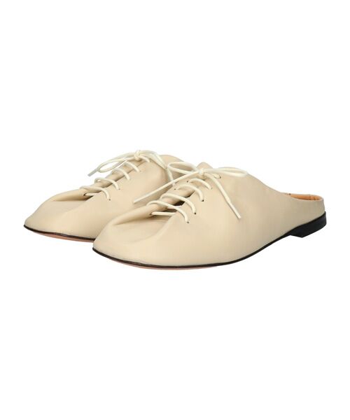 INTER-CHAUSSURES / インター ショシュール サンダル | 【ATTIMO】レースアップフラットミュール | 詳細9