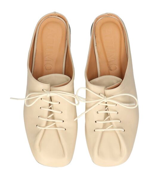 INTER-CHAUSSURES / インター ショシュール サンダル | 【ATTIMO】レースアップフラットミュール | 詳細10