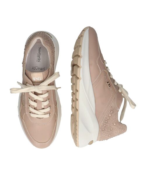 INTER-CHAUSSURES / インター ショシュール スニーカー | 【NeroGiardini】ラインストーンダッドスニーカー | 詳細13