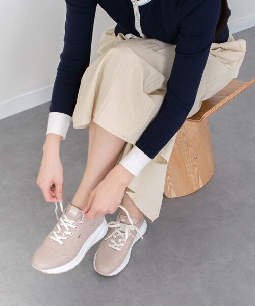 INTER-CHAUSSURES / インター ショシュール スニーカー | 【NeroGiardini】ラインストーンダッドスニーカー | 詳細15