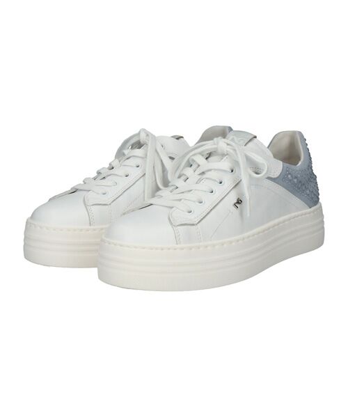 INTER-CHAUSSURES / インター ショシュール スニーカー | 【NeroGiardini】ラインストーン厚底スニーカー | 詳細1