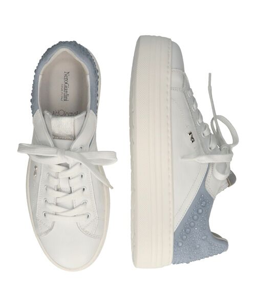 INTER-CHAUSSURES / インター ショシュール スニーカー | 【NeroGiardini】ラインストーン厚底スニーカー | 詳細7