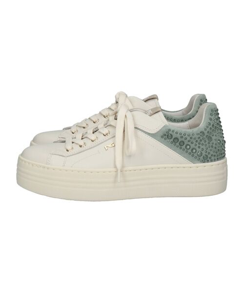 INTER-CHAUSSURES / インター ショシュール スニーカー | 【NeroGiardini】ラインストーン厚底スニーカー | 詳細10