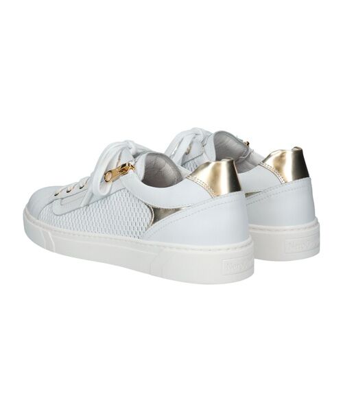 INTER-CHAUSSURES / インター ショシュール スニーカー | 【NeroGiardini】サイドジップパンチングレザースニーカー | 詳細3