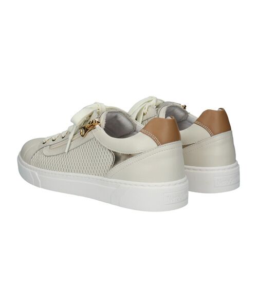 INTER-CHAUSSURES / インター ショシュール スニーカー | 【NeroGiardini】サイドジップパンチングレザースニーカー | 詳細11