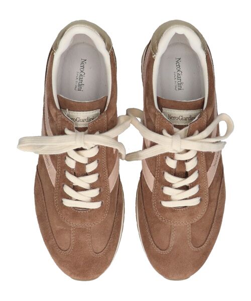 INTER-CHAUSSURES / インター ショシュール スニーカー | 【NeroGiardini】サイドラインスエードスニーカー | 詳細4