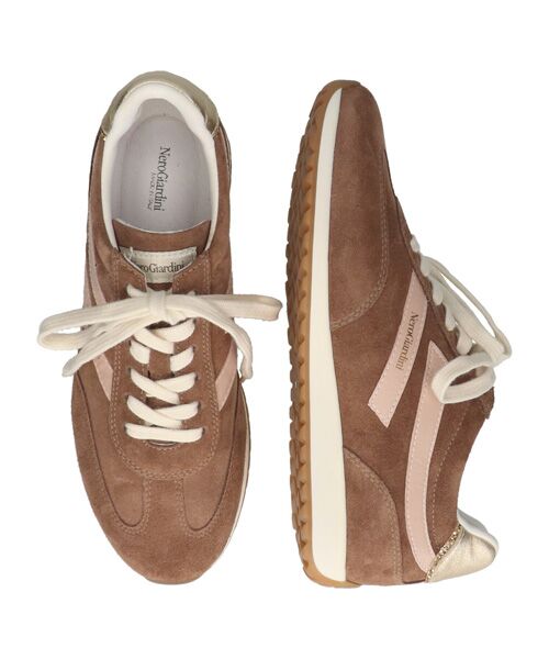 INTER-CHAUSSURES / インター ショシュール スニーカー | 【NeroGiardini】サイドラインスエードスニーカー | 詳細6