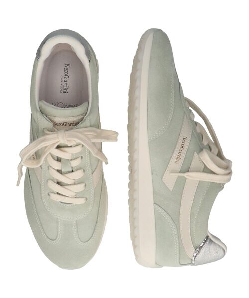 INTER-CHAUSSURES / インター ショシュール スニーカー | 【NeroGiardini】サイドラインスエードスニーカー | 詳細13