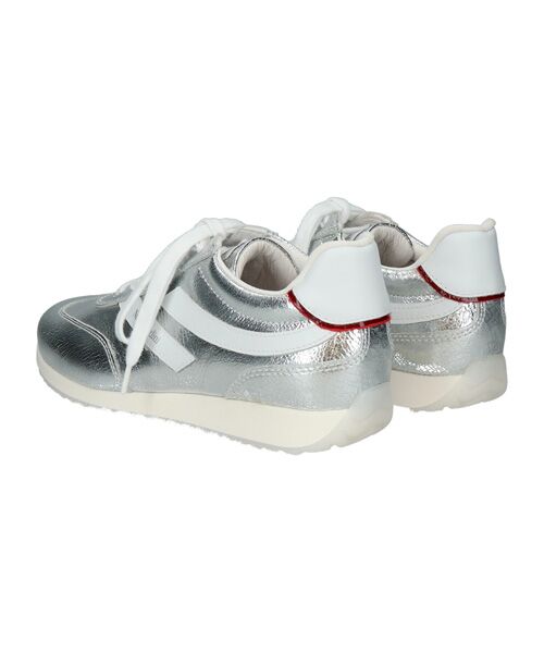 INTER-CHAUSSURES / インター ショシュール スニーカー | 【NeroGiardini】サイドラインメタリックレザースニーカー | 詳細3