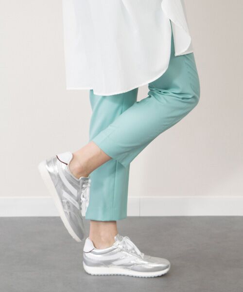 INTER-CHAUSSURES / インター ショシュール スニーカー | 【NeroGiardini】サイドラインメタリックレザースニーカー | 詳細8