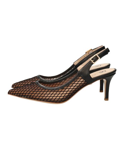 INTER-CHAUSSURES / インター ショシュール パンプス | 【FABIO RUSCONI】チュールネットレイヤードバックバンド | 詳細2