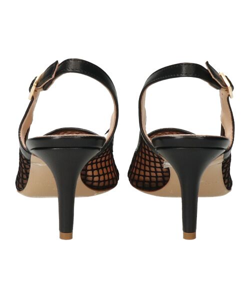 INTER-CHAUSSURES / インター ショシュール パンプス | 【FABIO RUSCONI】チュールネットレイヤードバックバンド | 詳細4