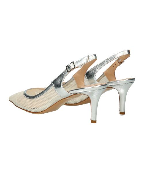 INTER-CHAUSSURES / インター ショシュール パンプス | 【FABIO RUSCONI】チュールネットレイヤードバックバンド | 詳細12