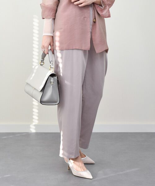 INTER-CHAUSSURES / インター ショシュール パンプス | 【FABIO RUSCONI】チュールネットレイヤードバックバンド | 詳細17