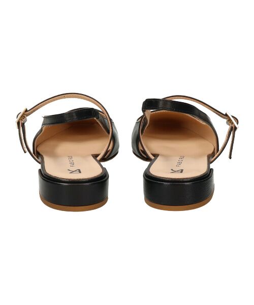 INTER-CHAUSSURES / インター ショシュール パンプス | 【FABIO RUSCONI】スクエアトウワンストラップバックバンド | 詳細4