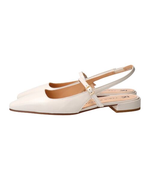 INTER-CHAUSSURES / インター ショシュール パンプス | 【FABIO RUSCONI】スクエアトウワンストラップバックバンド | 詳細3