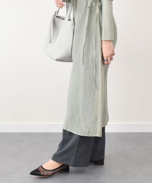 INTER-CHAUSSURES / インター ショシュール パンプス | 【FABIO RUSCONI】ポインテッドトウローヒールネットパンプス | 詳細9