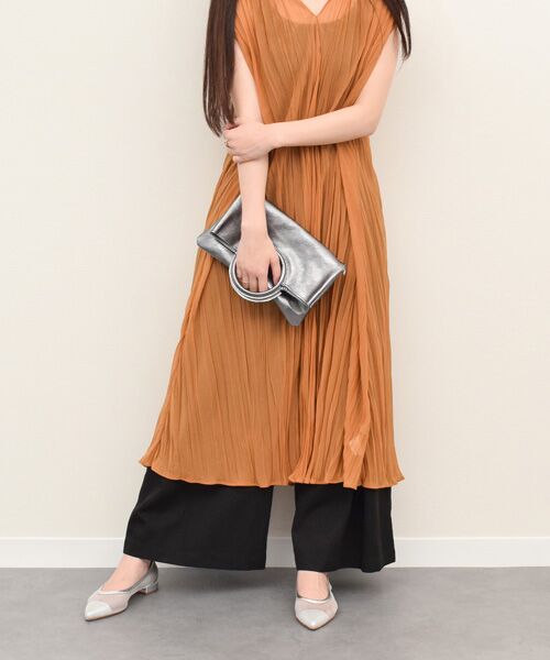 INTER-CHAUSSURES / インター ショシュール パンプス | 【FABIO RUSCONI】ポインテッドトウローヒールネットパンプス | 詳細18