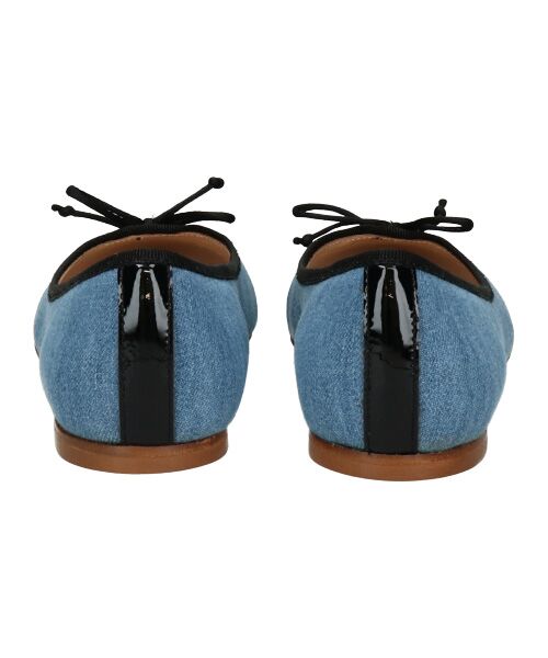 INTER-CHAUSSURES / インター ショシュール バレエシューズ | 【FABIO RUSCONI】ラウンドトウ異素材コンビバレエシューズ | 詳細4