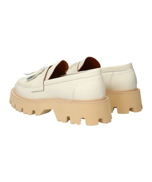 INTER-CHAUSSURES / インター ショシュール ビジネス・ドレスシューズ | 【FABIO RUSCONI】ラウンドトウ厚底タッセルローファー | 詳細12