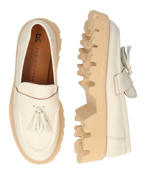 INTER-CHAUSSURES / インター ショシュール ビジネス・ドレスシューズ | 【FABIO RUSCONI】ラウンドトウ厚底タッセルローファー | 詳細16