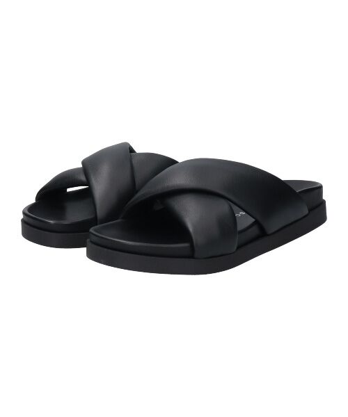 INTER-CHAUSSURES / インター ショシュール サンダル | 【FABIO RUSCONI】クロスベルトフットベッドサンダル | 詳細1