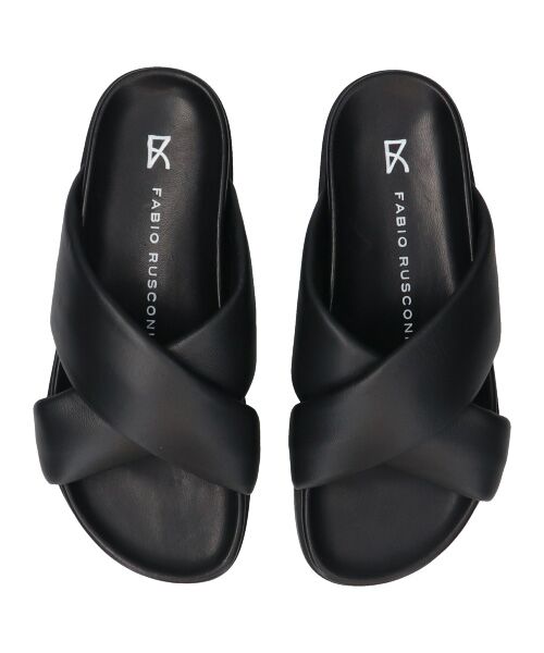 INTER-CHAUSSURES / インター ショシュール サンダル | 【FABIO RUSCONI】クロスベルトフットベッドサンダル | 詳細5