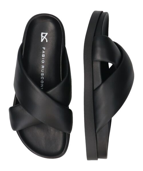 INTER-CHAUSSURES / インター ショシュール サンダル | 【FABIO RUSCONI】クロスベルトフットベッドサンダル | 詳細7