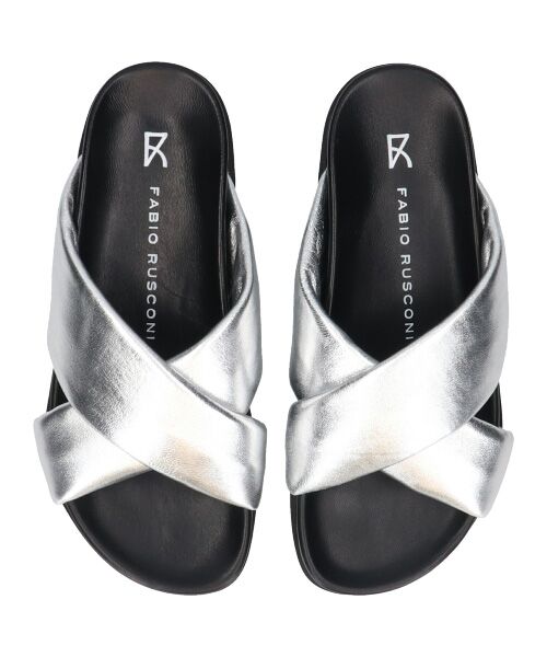 INTER-CHAUSSURES / インター ショシュール サンダル | 【FABIO RUSCONI】クロスベルトフットベッドサンダル | 詳細14