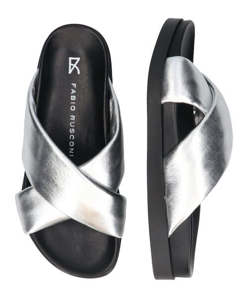 INTER-CHAUSSURES / インター ショシュール サンダル | 【FABIO RUSCONI】クロスベルトフットベッドサンダル | 詳細16