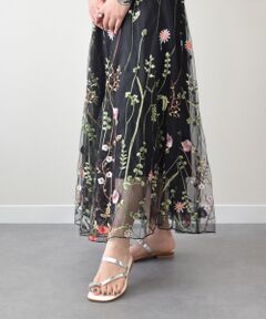 INTER-CHAUSSURES / インター ショシュール サンダル | 【FABIO RUSCONI】スクエアトウフラットトングサンダル