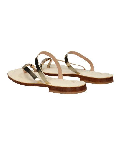 INTER-CHAUSSURES / インター ショシュール サンダル | 【FABIO RUSCONI】スクエアトウフラットトングサンダル | 詳細3