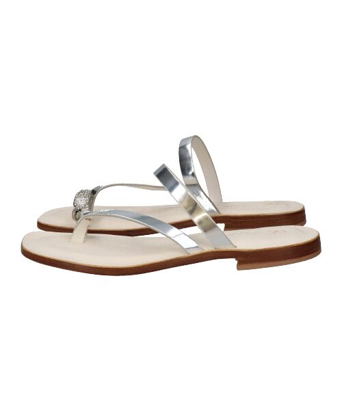 INTER-CHAUSSURES / インター ショシュール サンダル | 【FABIO RUSCONI】スクエアトウフラットトングサンダル | 詳細11