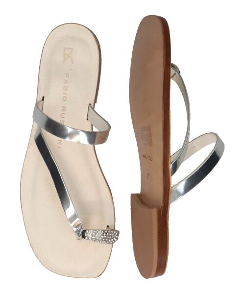 INTER-CHAUSSURES / インター ショシュール サンダル | 【FABIO RUSCONI】スクエアトウフラットトングサンダル | 詳細16