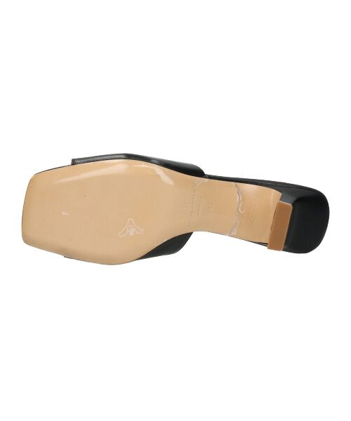 INTER-CHAUSSURES / インター ショシュール サンダル | 【FABIO RUSCONI】スクエアトウセンターシームミュール | 詳細6