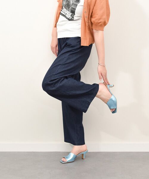 INTER-CHAUSSURES / インター ショシュール サンダル | 【FABIO RUSCONI】スクエアトウセンターシームミュール | 詳細17