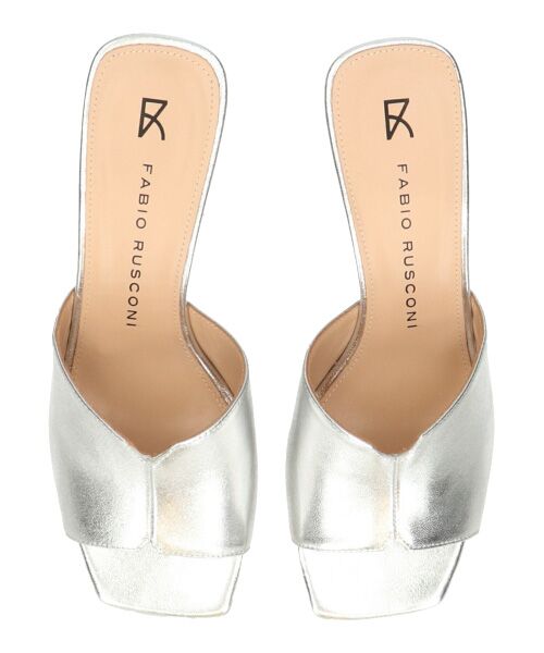 INTER-CHAUSSURES / インター ショシュール サンダル | 【FABIO RUSCONI】スクエアトウセンターシームミュール | 詳細23