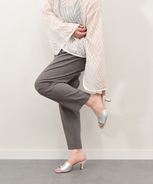 INTER-CHAUSSURES / インター ショシュール サンダル | 【FABIO RUSCONI】スクエアトウセンターシームミュール | 詳細27