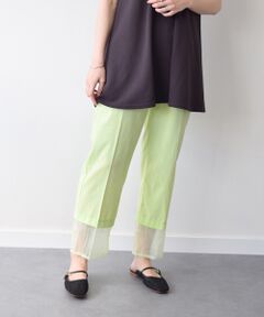 INTER-CHAUSSURES / インター ショシュール サンダル | 【FABIO RUSCONI】スクエアトウストラップメッシュミュール