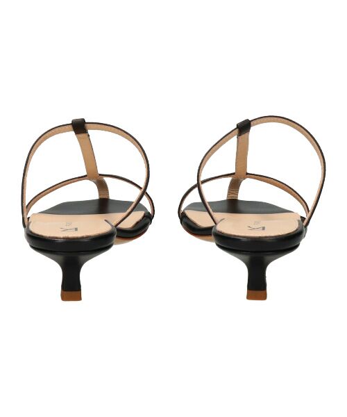 INTER-CHAUSSURES / インター ショシュール サンダル | 【FABIO RUSCONI】スクエアトウセンターストラップサンダル | 詳細4