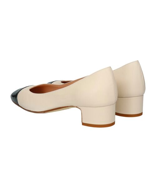 INTER-CHAUSSURES / インター ショシュール パンプス | 【FABIO RUSCONI】ラウンドトウバイカラーパンプス | 詳細2