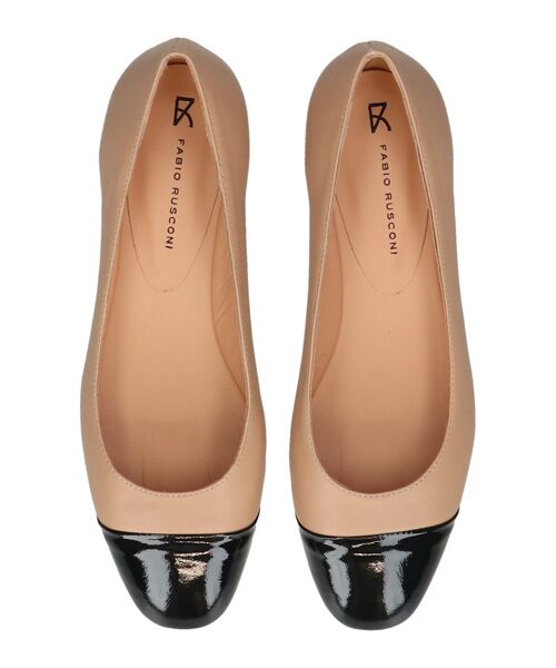 INTER-CHAUSSURES / インター ショシュール パンプス | 【FABIO RUSCONI】ラウンドトウバイカラーパンプス | 詳細5