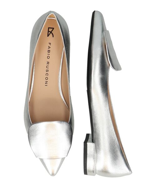 INTER-CHAUSSURES / インター ショシュール パンプス | 【FABIO RUSCONI】ローヒールポインテッドトウパンプス | 詳細6